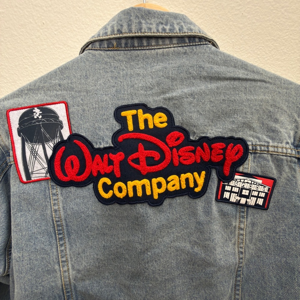 Walt Disney Company Exclusive Light Wash Denim Jacket